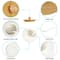 NEX™ White Ceramic Sugar Bowl Set with Bamboo Lids & Spoon